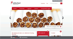 Desktop Screenshot of lekkerland-vs.nl
